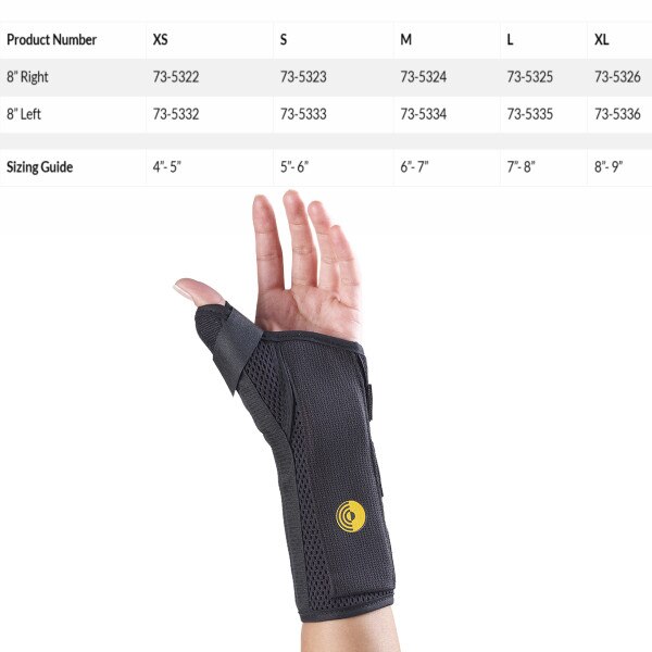 Cool Wrist Splint with ABD Thumb
